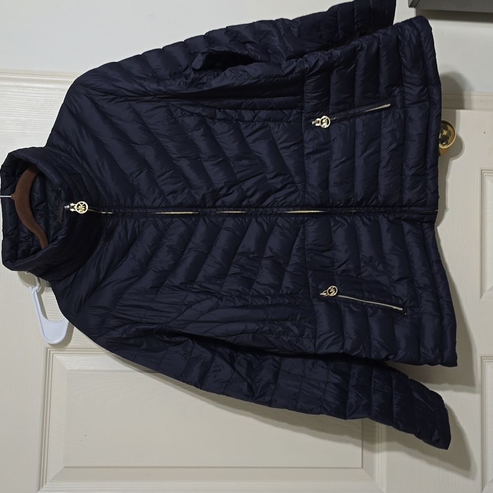 Michael Kors Charcoal Quilted Jacket